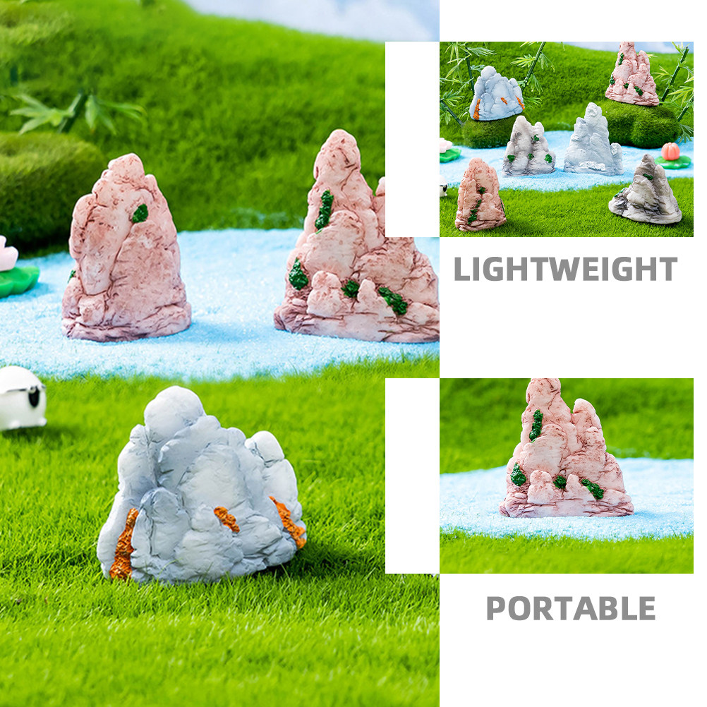 6 Adet Reçine Mini Bonsai Dağ  - Bonsai Garden Landscape Design incelemesi ve fiyatı